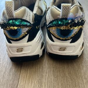 Skechers Black and White Sneakers